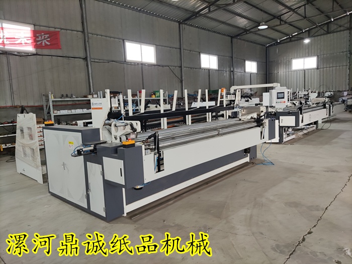 三米全自動衛(wèi)生紙復(fù)卷機(jī)